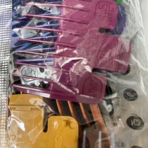 WAHL Color Coded Cutting Guides Kit Includes Blade Oil & Two Brushes NEW - Picture 2 of 11